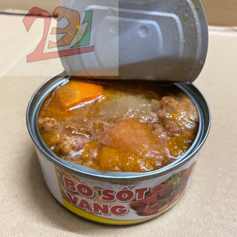 [170g][Bò Sốt Vang] Hộp Thịt Ăn Liền Dabaco