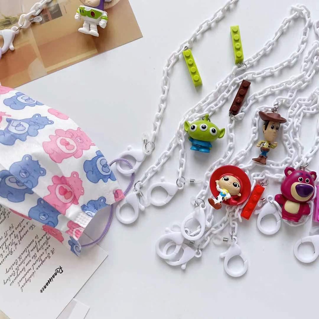 Dây Đeo Kính Bằng acrylic Họa Tiết Hoạt Hình Sáng Tạo