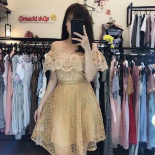 Váy ren thiết kế hàng cao cấp