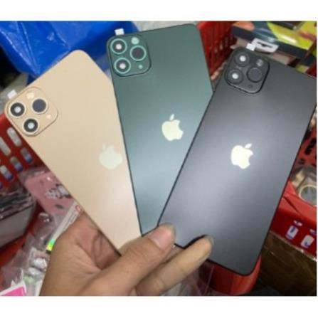 Miếng dán lưng độ giả iphone X/Xs - Xs Max thành Iphone 11 Pro / 11 ProMax