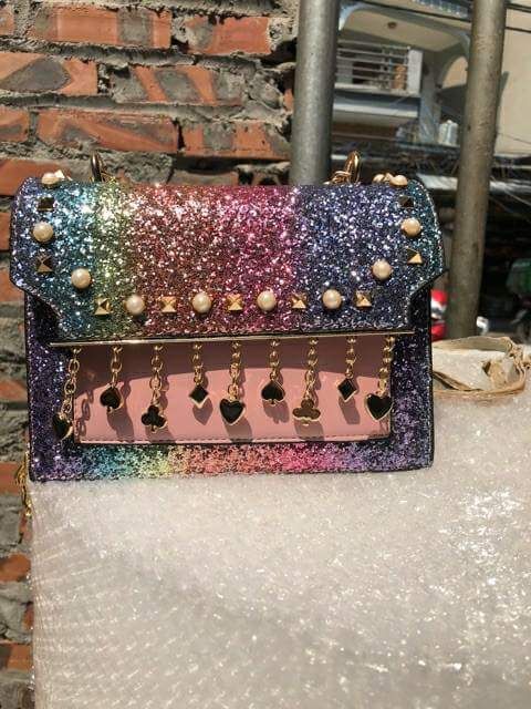 [NGHIE1212 giảm 20%]Túi bling bling lấp lánh tua rua | BigBuy360 - bigbuy360.vn