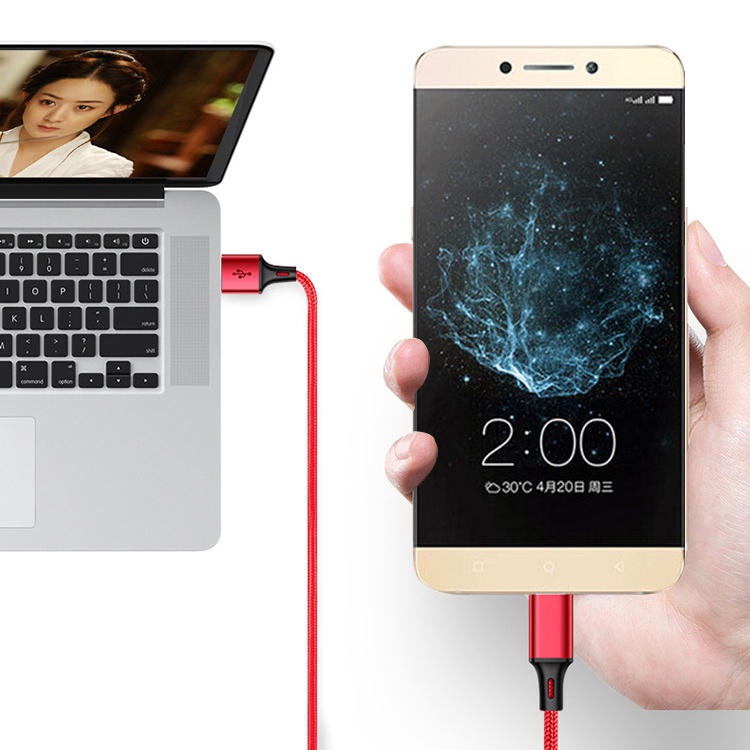 UnicoDây Cáp Sạc Nhanh Micro USB Type C iPhone Lightning Cho iPad OPPO Xiaomi Samsung-Tai Nghe Bluetooth F9 Quà Tặng