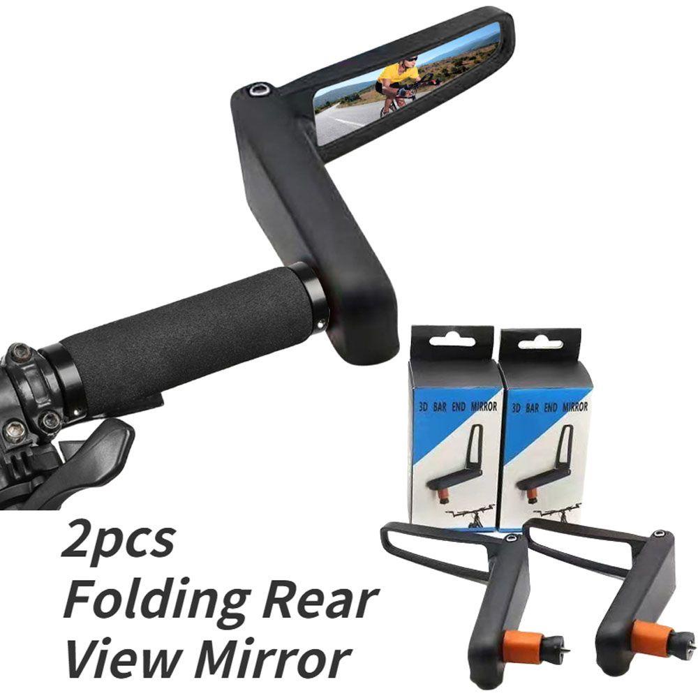 Bộ 2 Gương Chiếu Hậu Xoay 360 Độ Tùy Chỉnh Tiện Dụng Cho Xe Đạp