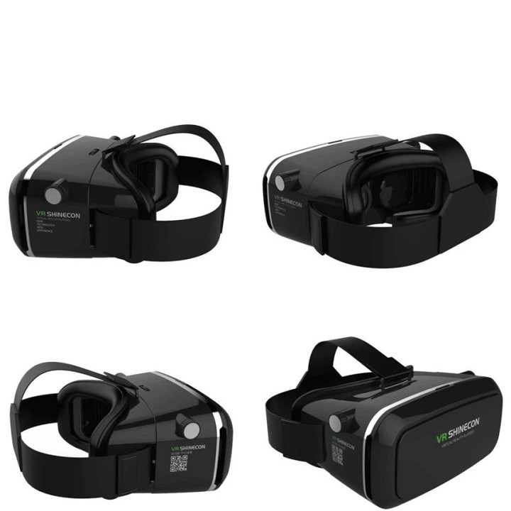 Khuyến mãi Kính thực tế ảo VR Shinecon + cáp OTG 3 đầu - Kính VR Box - Cáp OTG