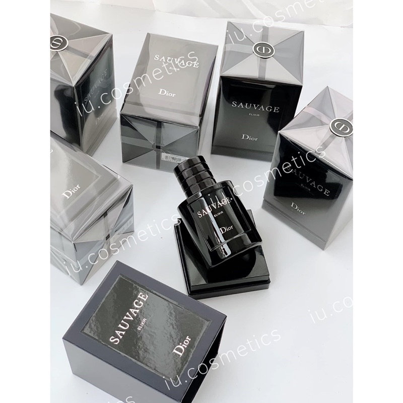 Nước hoa nam Dio Sauvage Elixir EDP 60ml hương gỗ nam tính mạnh mẽ cuốn hút - iu.cosmetics