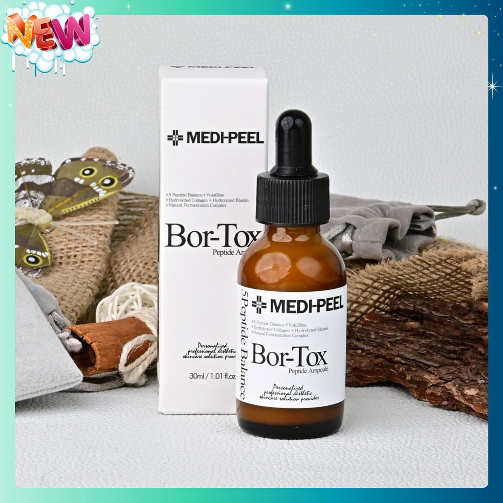 [BÁN XẢ KHO] Tinh Chất Căng Bóng MEDI-PEEL Bor-Tox Peptide Ampoule / Medi Peel Bortox 30ml [SALE MẠNH]