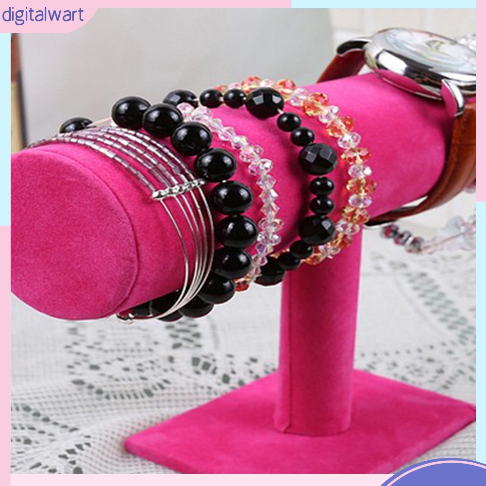 (Hàng Mới Về) Giá Đỡ Trưng Bày Trang Sức Chất Liệu Nhung Thời Trang