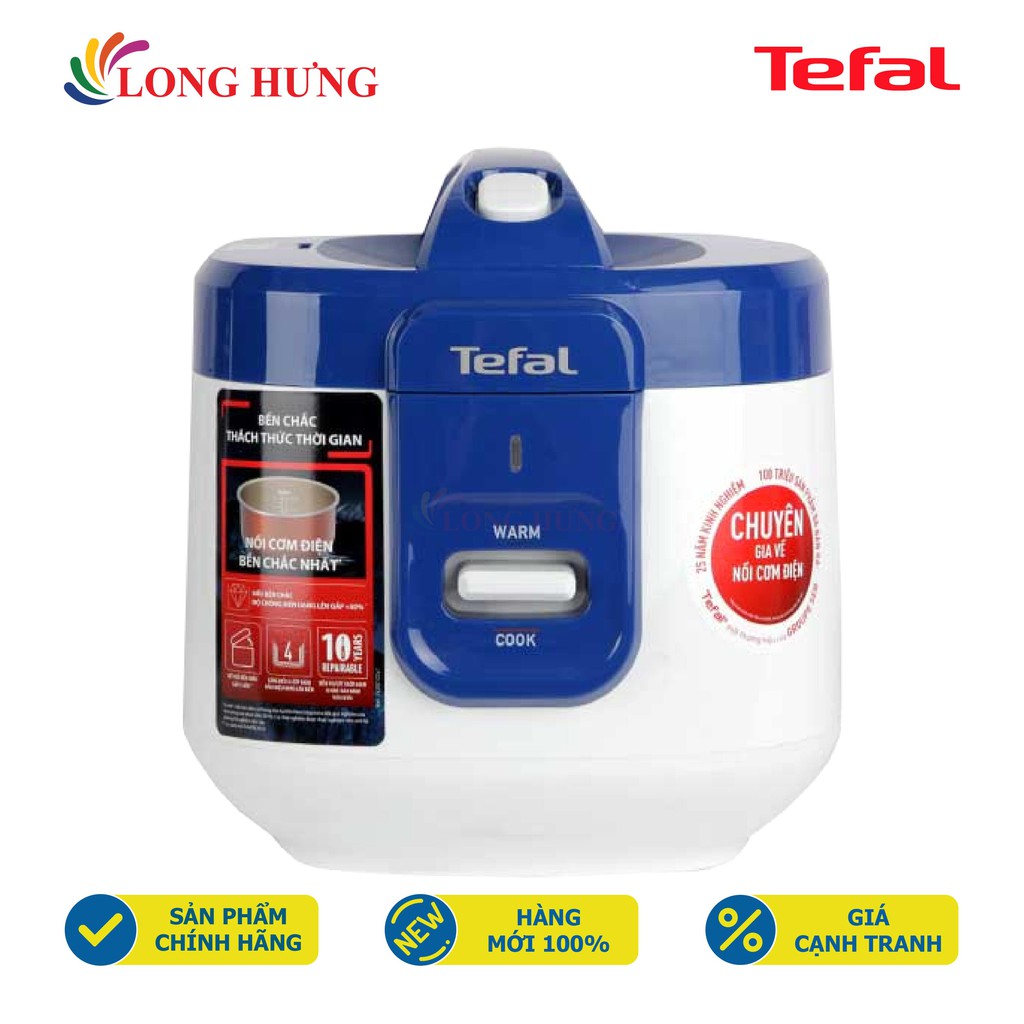 Nồi cơm điện nắp gài Tefal 1.5 lít RK361168 - Hàng chính hãng