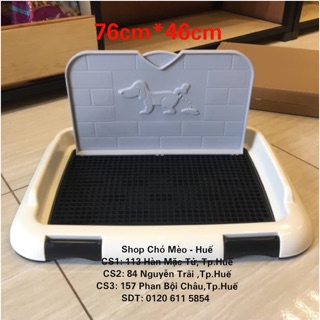 Khay vệ sinh thành cao dành cho chó