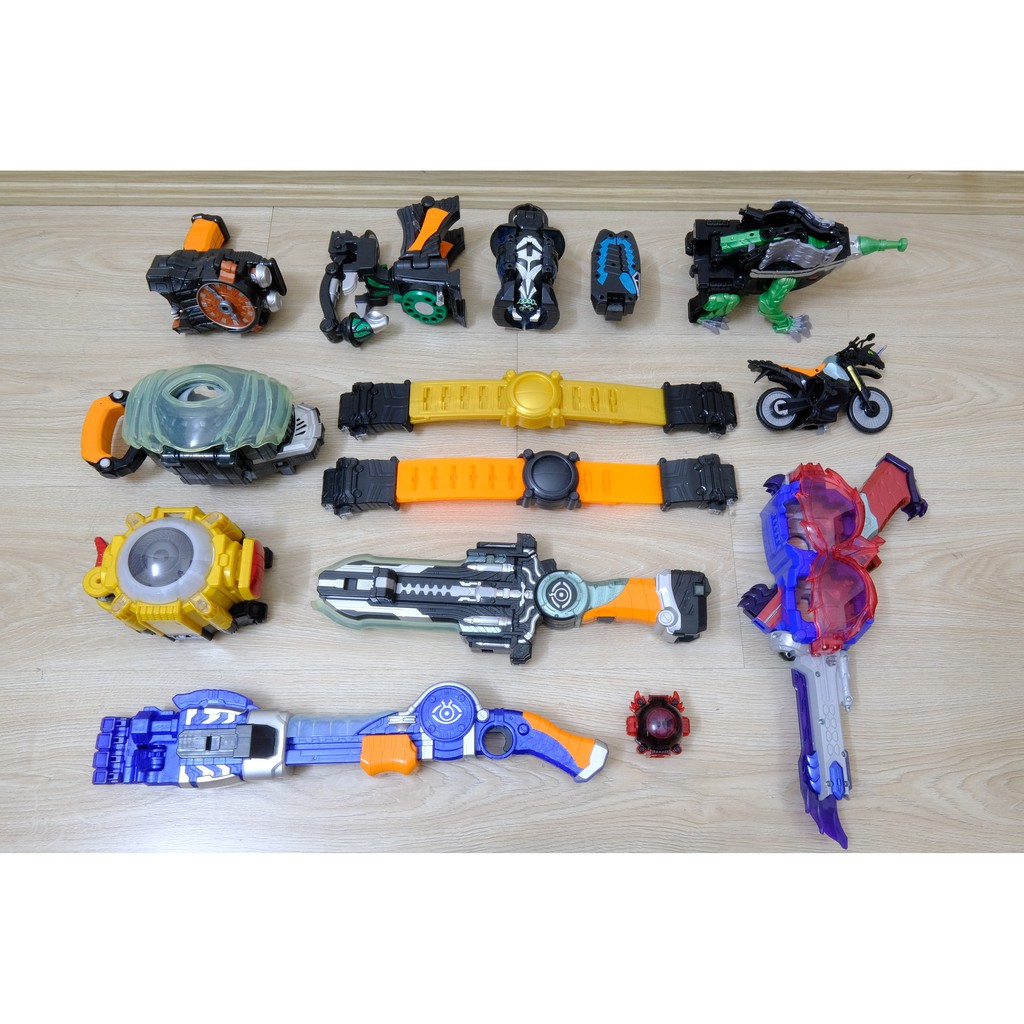Đồ chơi DX Kamen Rider Ghost các loại, nhiều set. Chính hãng Bandai Ghost Driver Mugen. Có ảnh thật