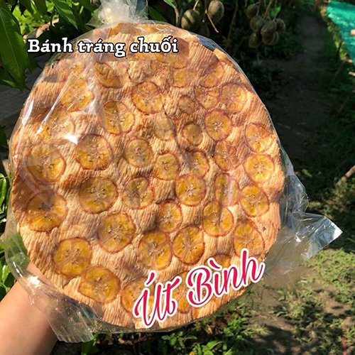 Bánh Tráng Chuối Nướng