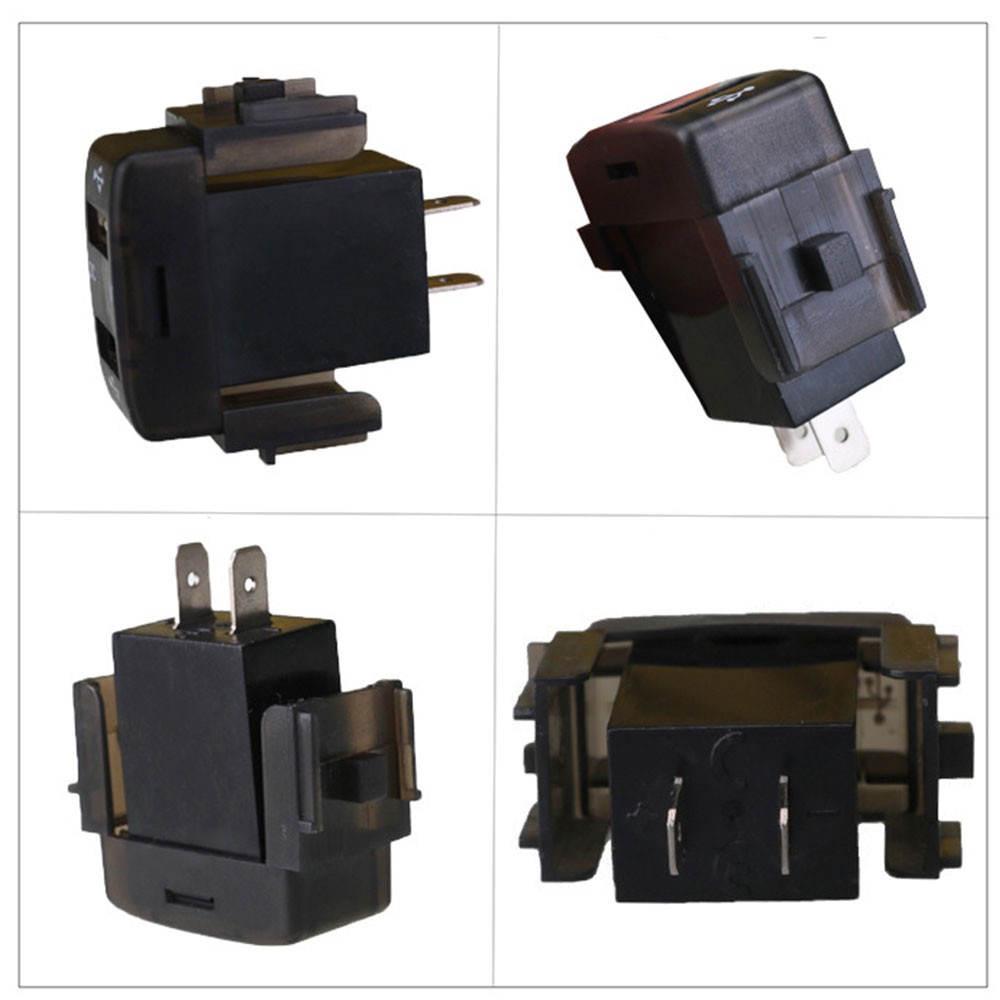 Bộ sạc điện thoại trên xe hơi tích hợp 2 cổng USB DC5V 4.2A và vôn kế hiển thị LED | BigBuy360 - bigbuy360.vn