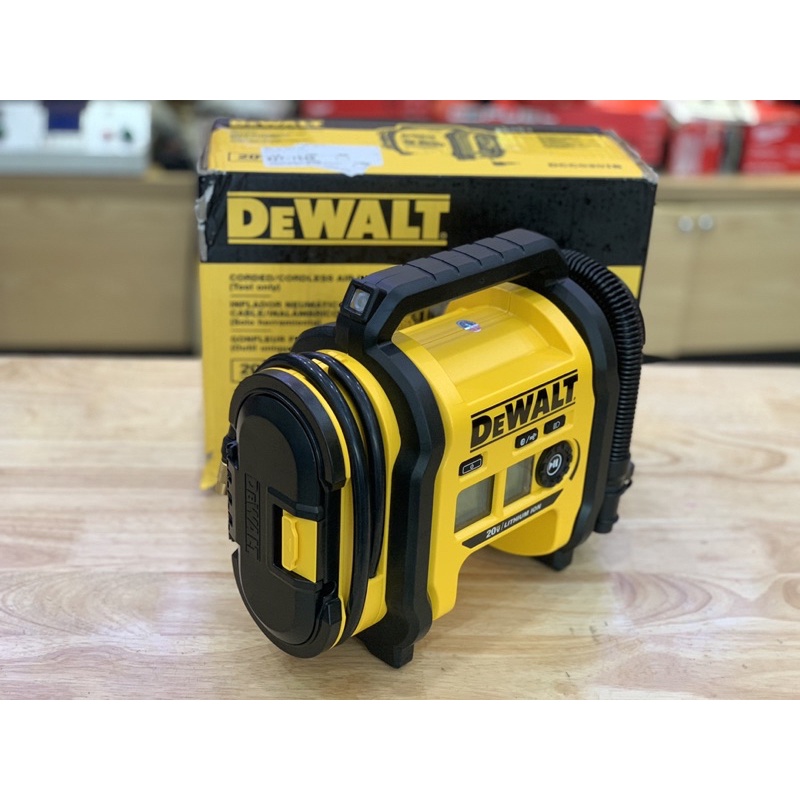 Máy bơm xe ôtô, banh, phao… Dewalt DCC020IB  nhập mỹ