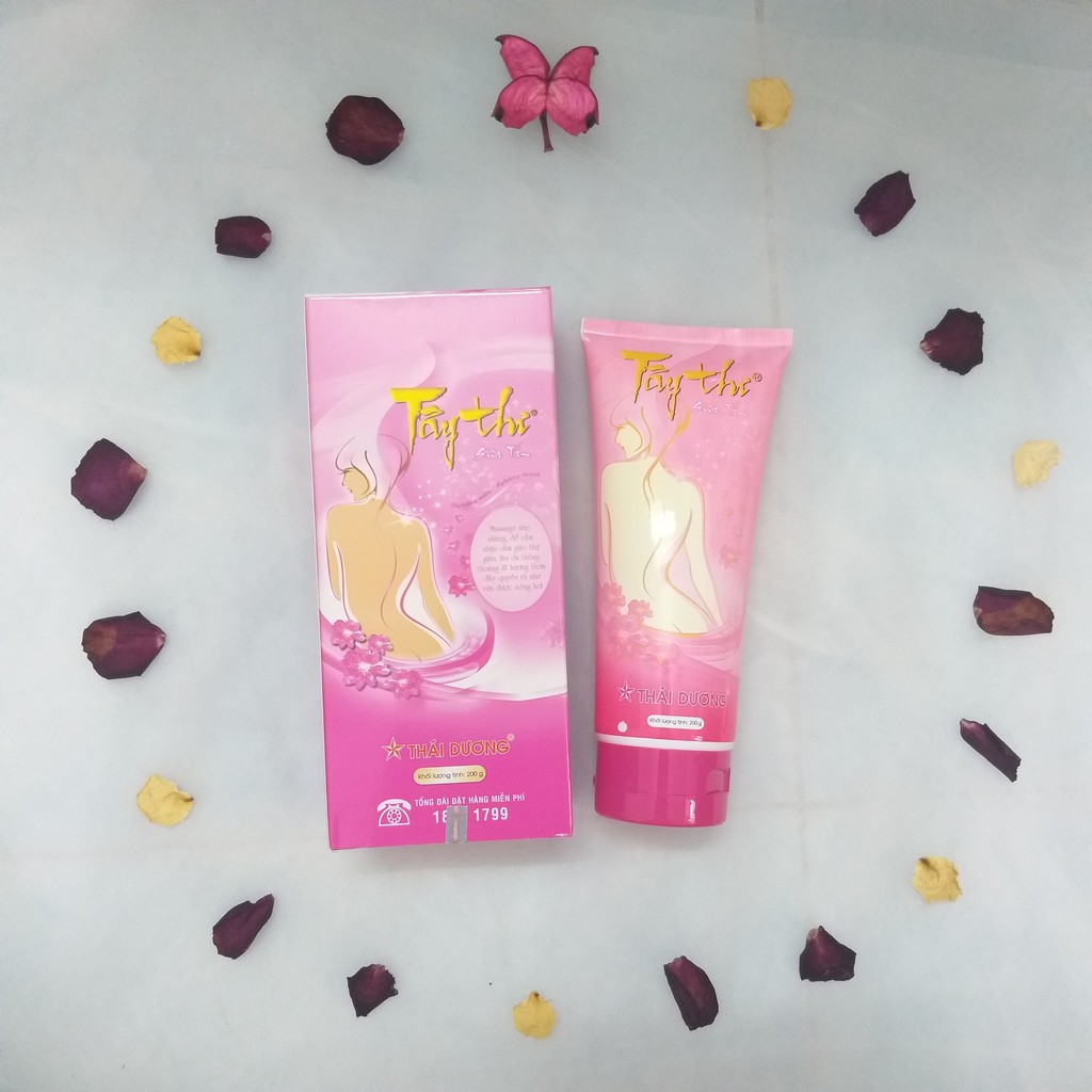 Sữa tắm Tây Thi 200ml & 480ml - Sao Thái Dương ( giảm mụn trên lưng, ngực, cánh tay, rôm sảy ở trẻ em)