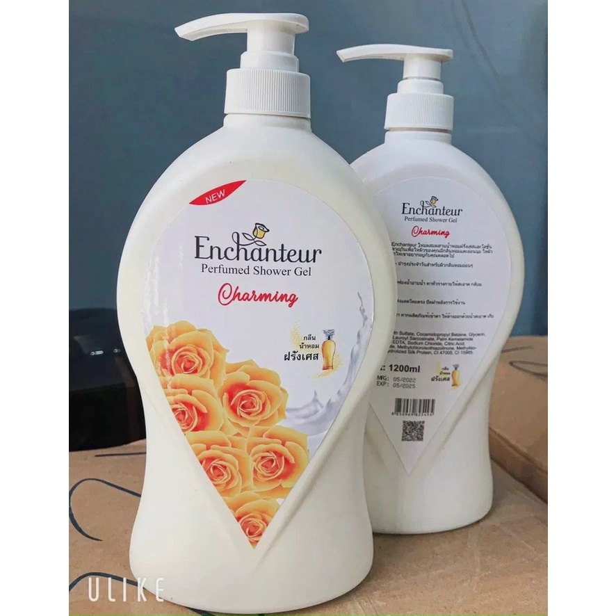 Combo 2 - Sữa Tắm Enchanteeur 1200ml Hương Nước Hoa, Dưỡng Sáng Mịn Da, Thơm Ngát Lâu Dài - BÁCH HÓA ONLINE