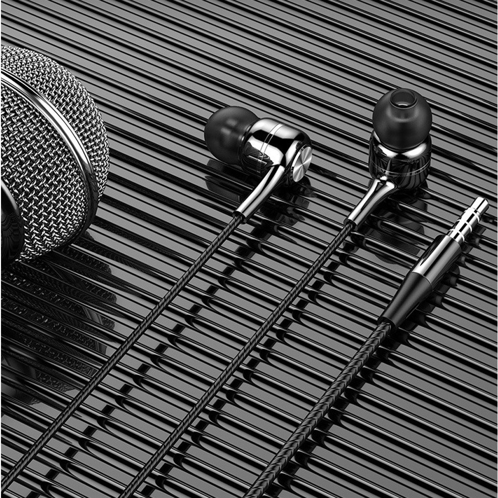 Tai nghe nhét tai có dây chơi game, nghe nhạc V5/S12 bass mạnh chống ồn có mic cho các dòng điện thoại