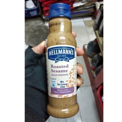 Sốt salad mè rang hellman 210ml