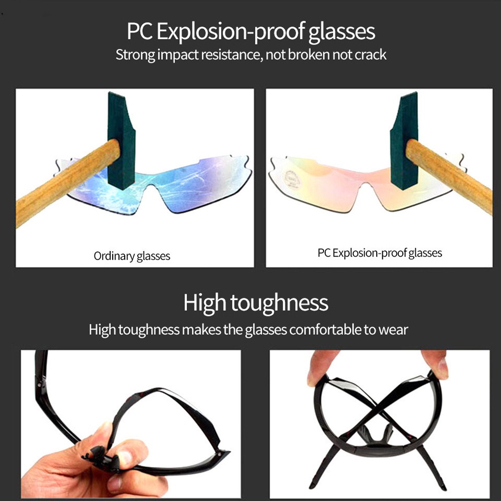 Mắt kính chống sốc thời trang sành điệu bắt mắt