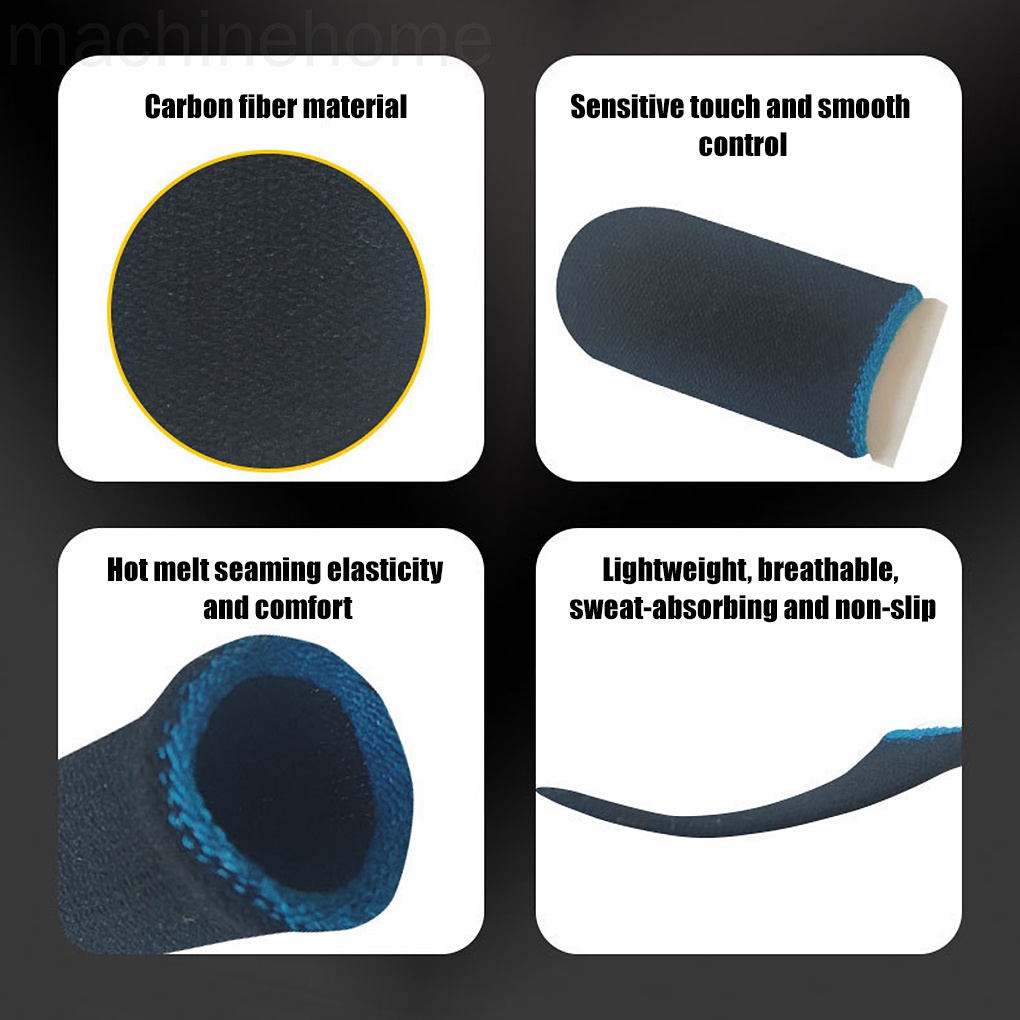 Set 2 Găng Tay Chơi Game Co Giãn Chống Mồ Hôi