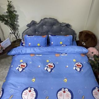 Bộ chăn ga và vỏ gối Set 4 món Vỏ Chăn Ga Gối Cotton poly nhập khẩu Hàn Quốc