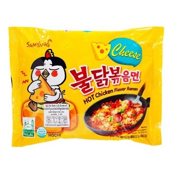 Mì Khô Gà Cay Phô Mai Samyang Hàn Quốc 140g