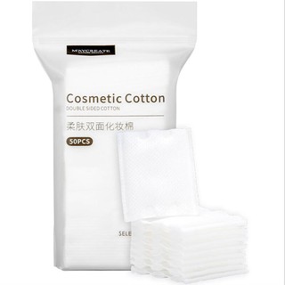 Set 50 Miếng Bông Tẩy Trang Chất Liệu Cotton