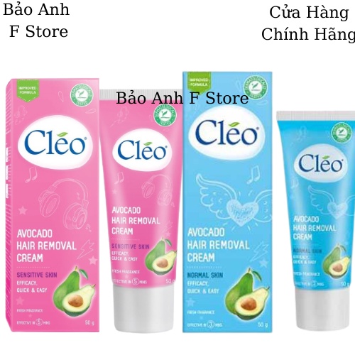 Tẩy lông CLEO Normal Skin cho da thường 50g/tuýp