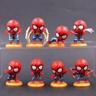 Trang trí 8 người nhện chibi
