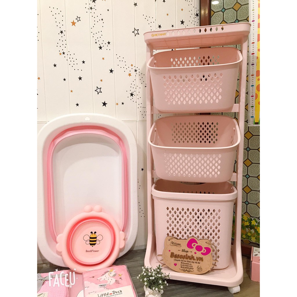 kệ nhựa 3 tầng việt nhật