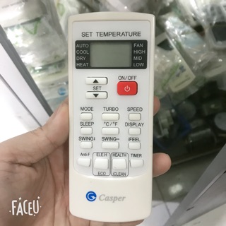 Điều khiển điều Hoà Casper dùng cả 1 chiều Và 2 chiều