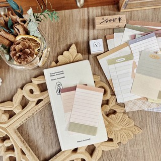 Set giấy note mix các màu pastel trang trí xé dán