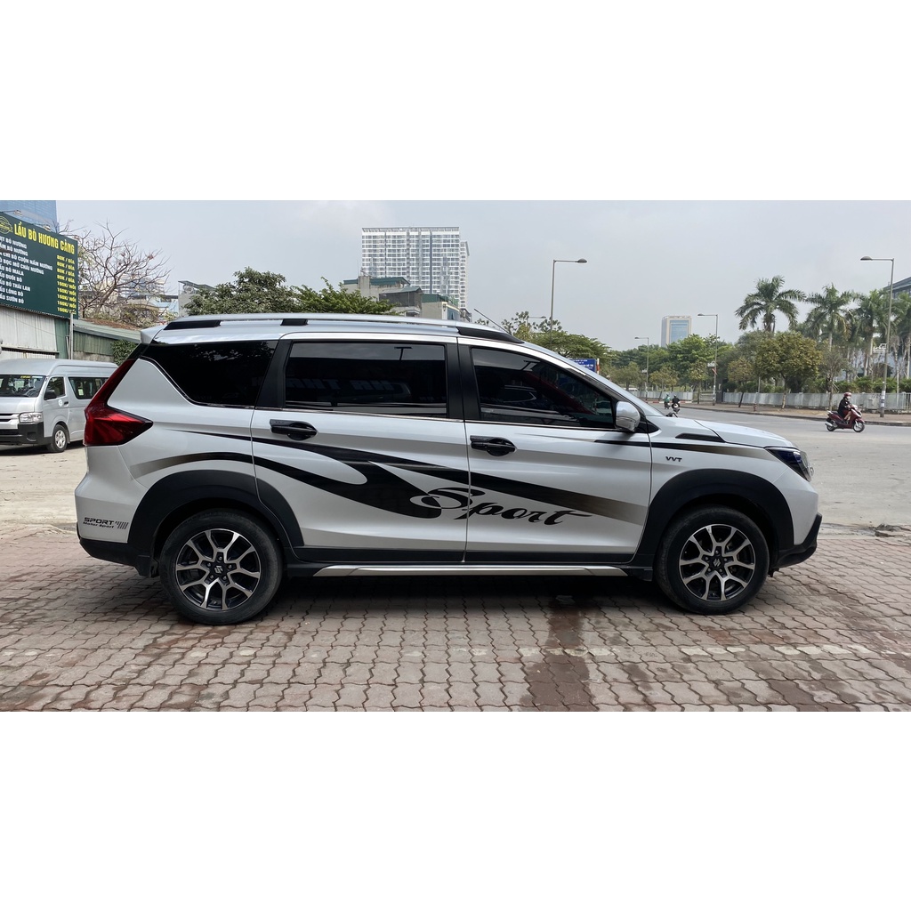 Decal trang trí xe Suzuki XL7 thể thao