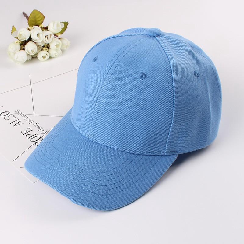Mũ Lưỡi Trai Màu Trơn Unisex