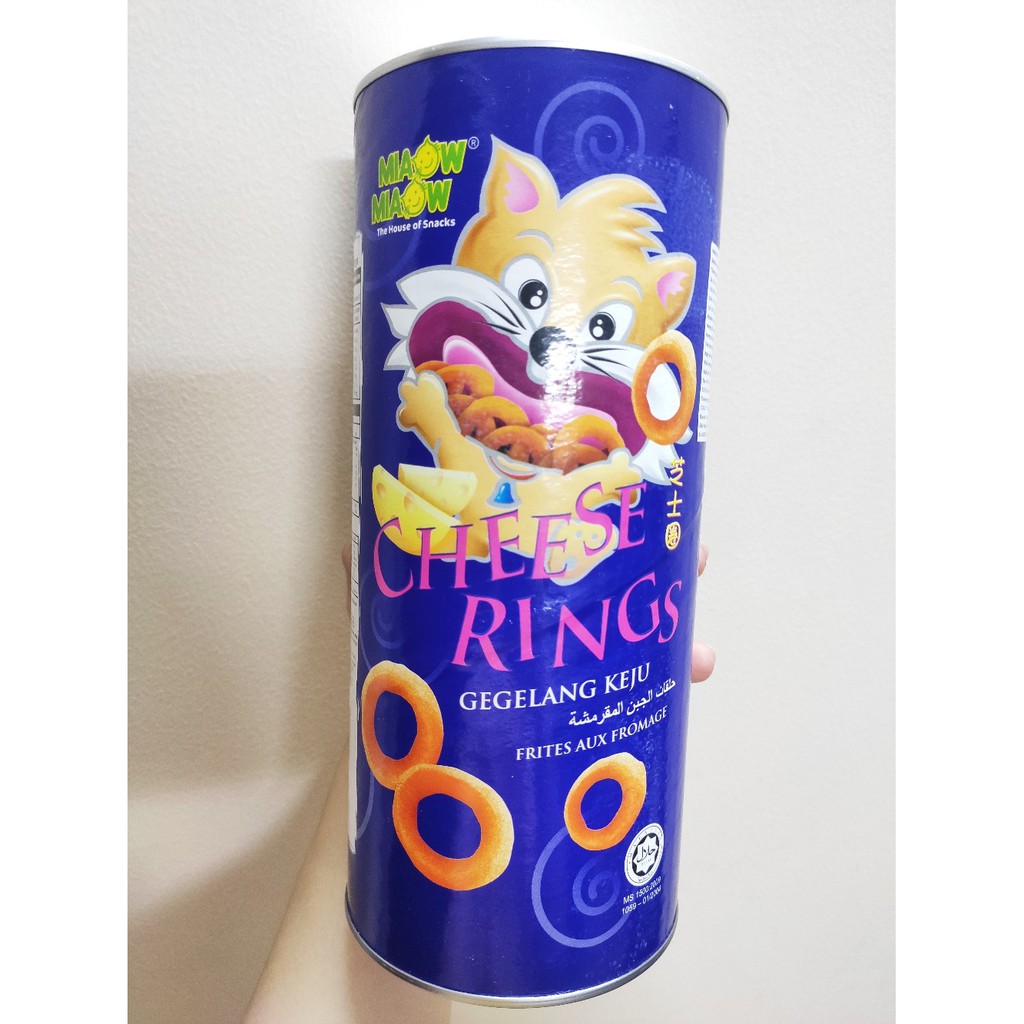 Snack Phô Mai vòng mực Miaow Miaow Bim Bim giòn