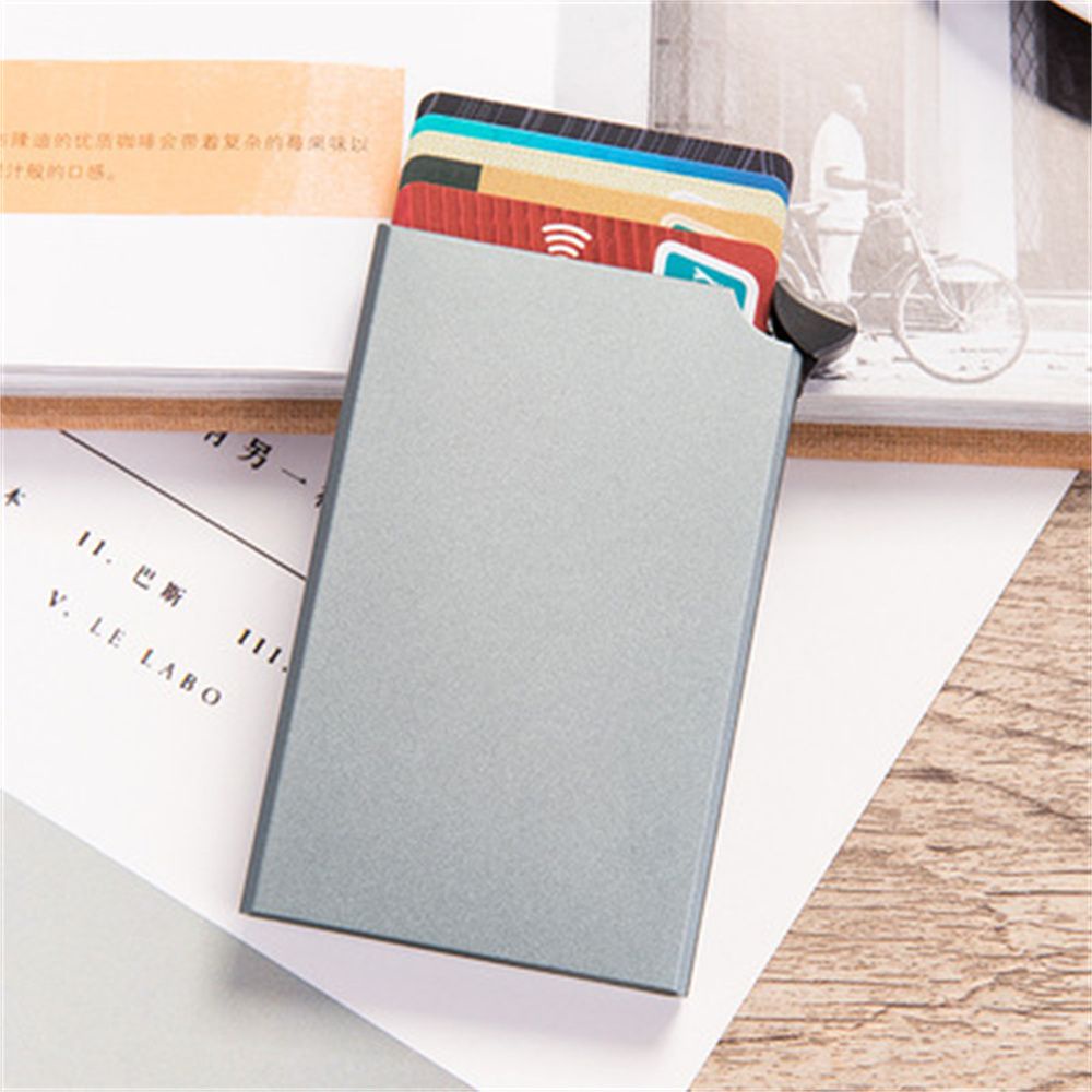 Ví đựng thẻ chống trộm MIHAN1 RFID bằng hợp kim nhôm