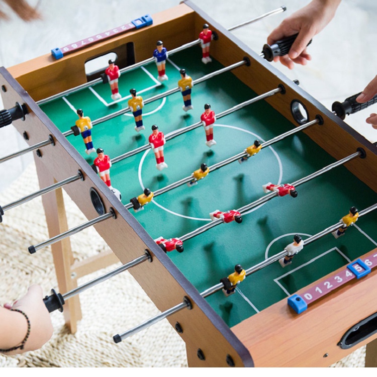 Đồ chơi bàn bi lắc bóng đá Table Top Football TTF-69 bằng gỗ cỡ lớn