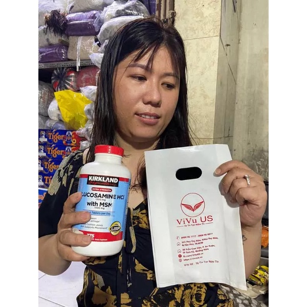 Glucosamine HCI 1500mg 375 Viên Mỹ . DATE 2026