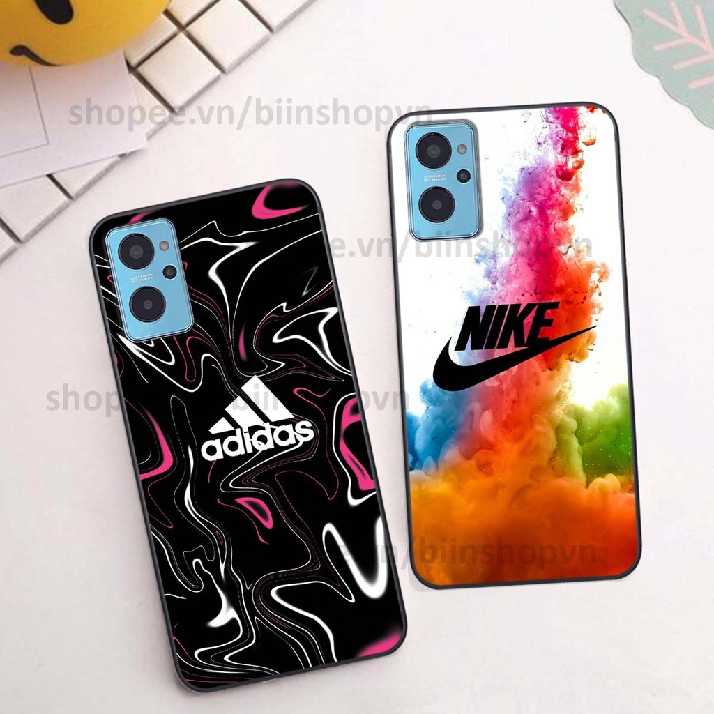 Ốp Realme 9i in hình thương hiệu nhiều màu sắc thể thao cá tính thời trang