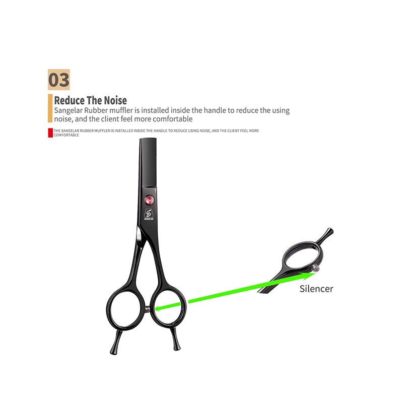 Sangelar Kéo Cắt Tỉa Lông Thú Cưng 8 inch Tiện Dụng