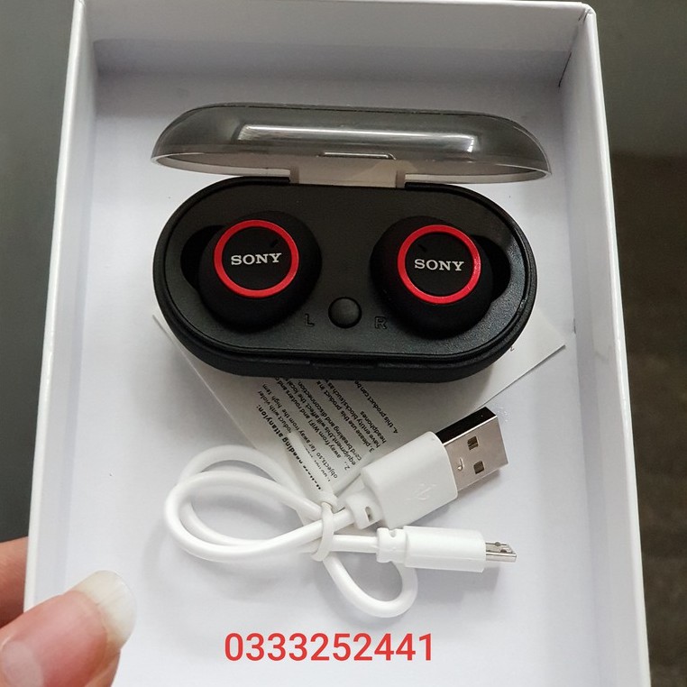 ( Nghe Không Hay Hoàn Tiền 100% )Tai nghe Bluetooth Đen Sony sport TWS-D76 Rất ấm Bass-treble rõ ràng | BigBuy360 - bigbuy360.vn