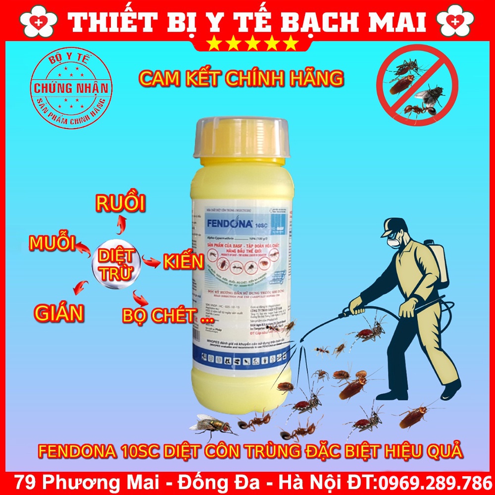 [Chính Hãng] Thuốc Diệt Côn Trùng Fendona 1000ml - Diệt Côn Trùng Tận Gốc