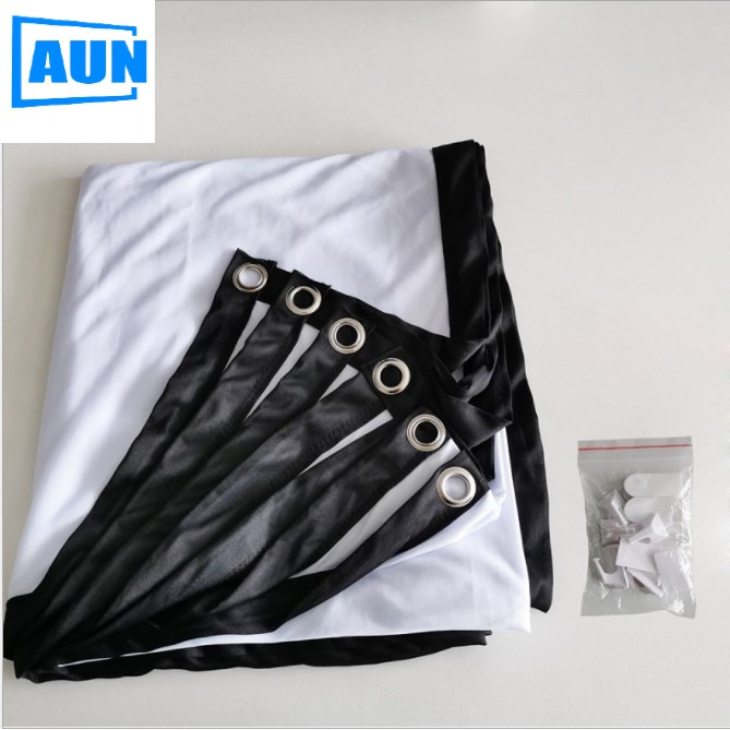 Màn chiếu vải treo dán tường 70 - 100INCH - có tặng kèm miếng dán