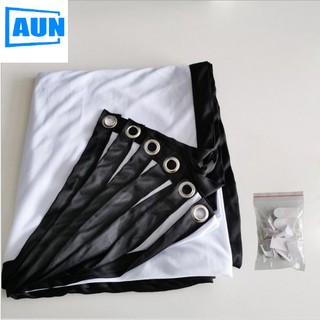 Màn chiếu vải treo dán tường 70 - 100inch - có tặng kèm miếng dán