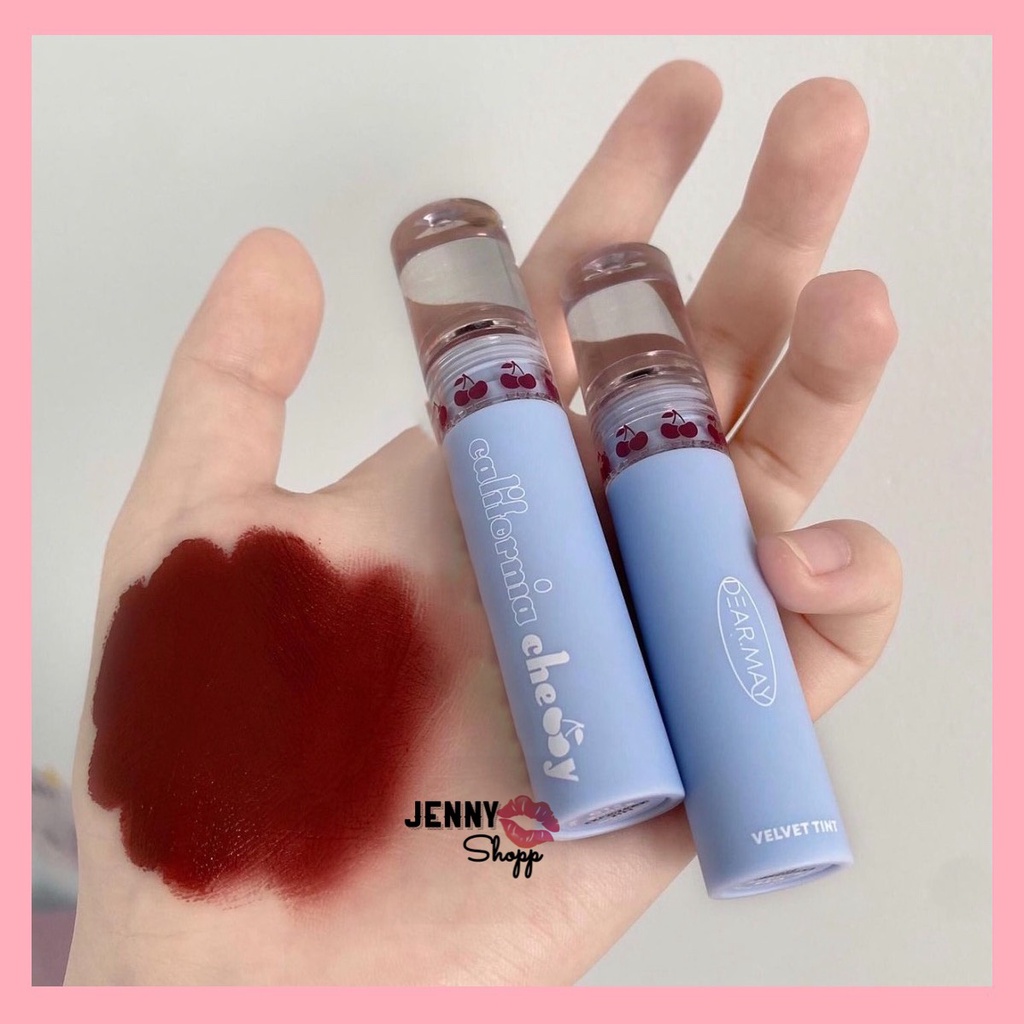 Son Kem Lì Dearmay California Cherry Velvet Tint