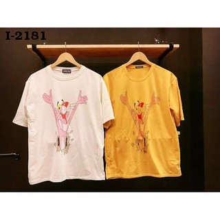 Áo thun nữ in hình báo hồng xinh xắn - I2181
