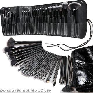 Bộ cọ trang điểm 32 món cho bạn nữ tha hồ trang điểm make up