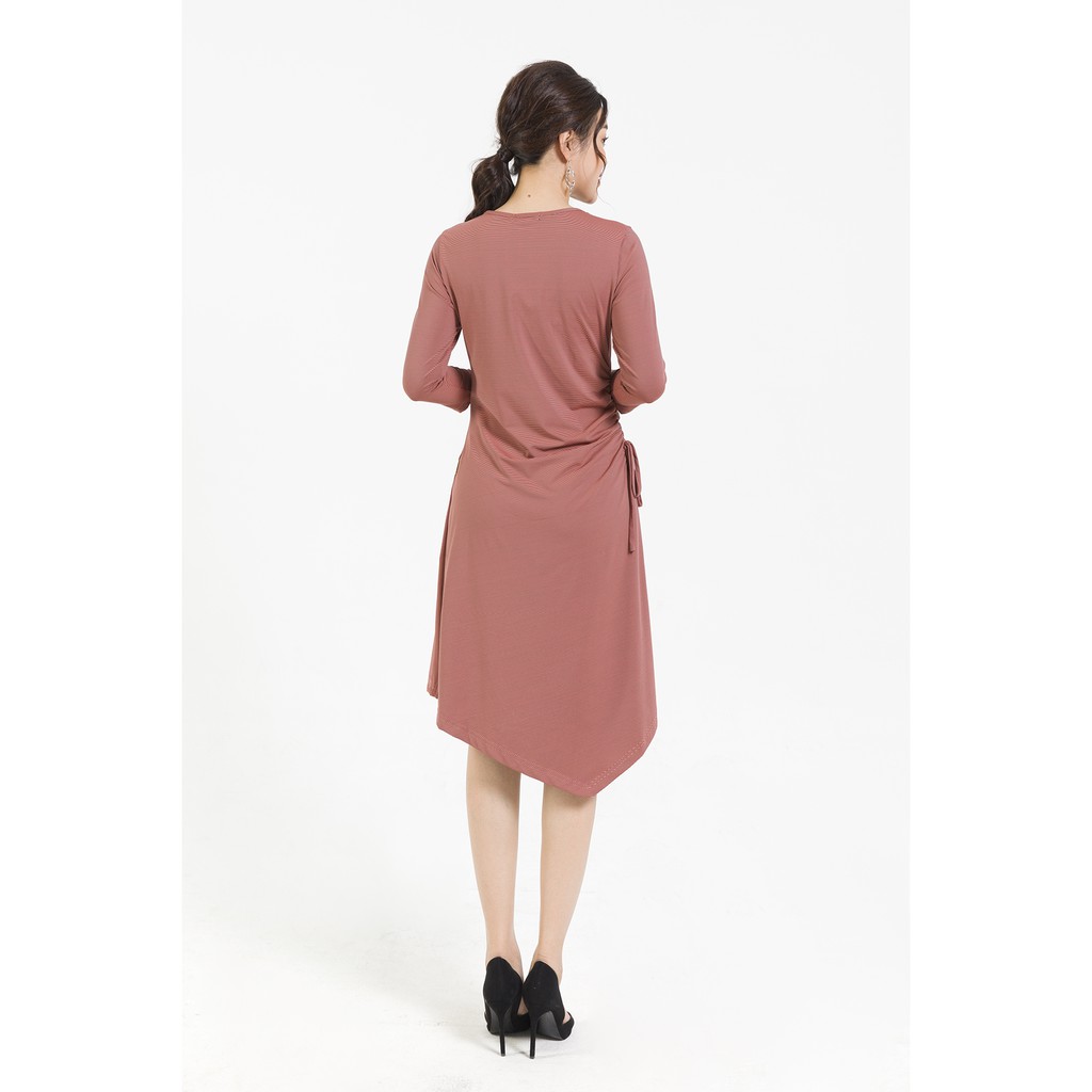 Đầm ôm rút dây nhún sườn LAMER L63T19T049 (Nhiều Màu) | BigBuy360 - bigbuy360.vn