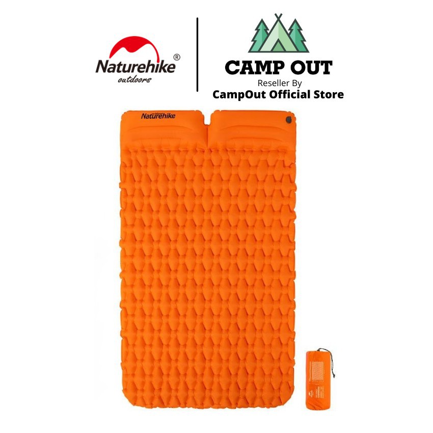 [Mã FAMALL55 giảm 10% đơn 300K] Nệm gấp Naturehike hơi đôi cắm trại du lịch dã ngoại nệm ngủ êm Campoutvn A065