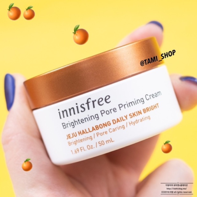 KEM DƯỠNG DA INNISFREE BRIGHTENING PORE PRIMING CREAM