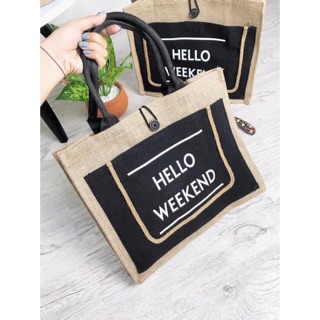 Túi hello ưeekend/ túi cói